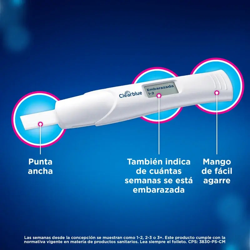 Clearblue Pack Digital Test Embarazo, 6 Pruebas