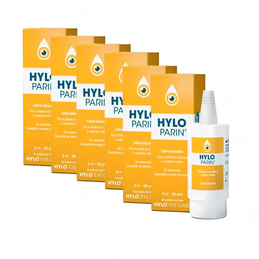 Pack 6X Hylo Parin Colirio Lubricante, 6x10 ml