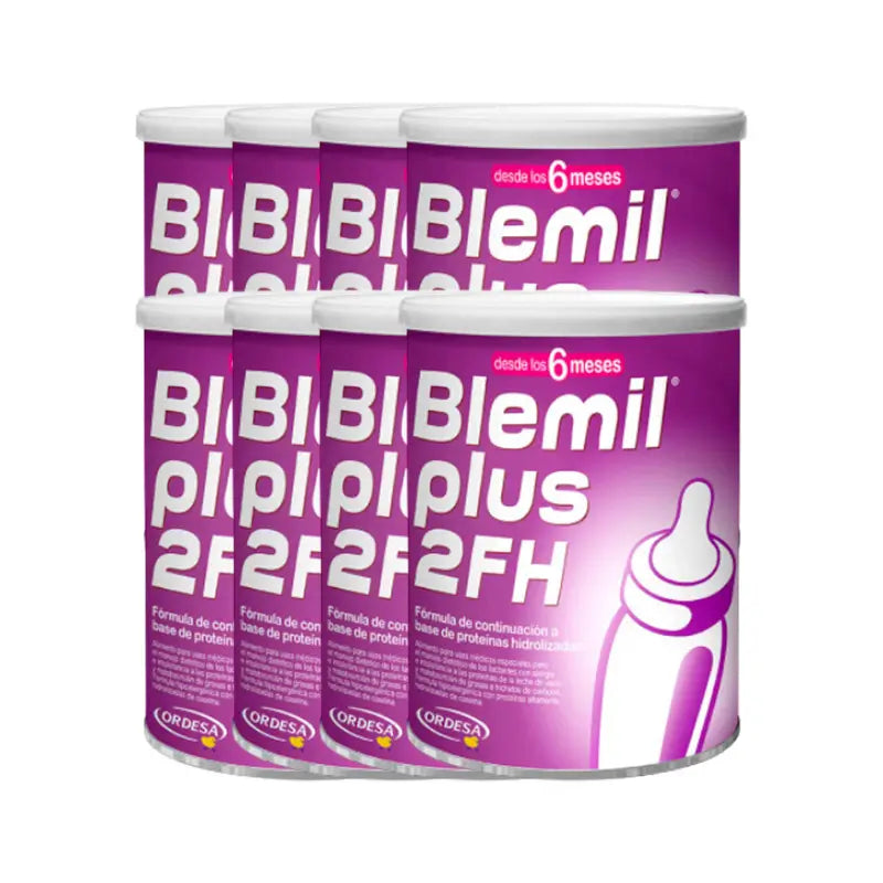 Pack 8 X Blemil Plus 2 Fh Leche de Continuacion 400 gr