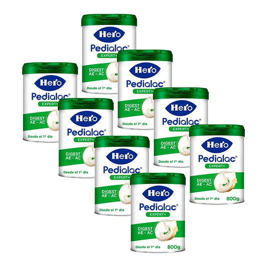 Pack 8 X Hero Baby Pedialac Digest Ae/Ac 800 gr