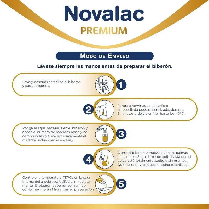 Pack 8 X Novalac 2 Premium Leche de Continuacion 800 gr