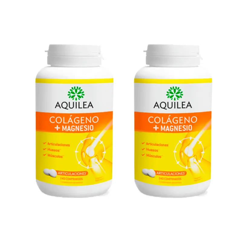 Pack  Aquilea Colageno + Magnesio 240 cdos x 2