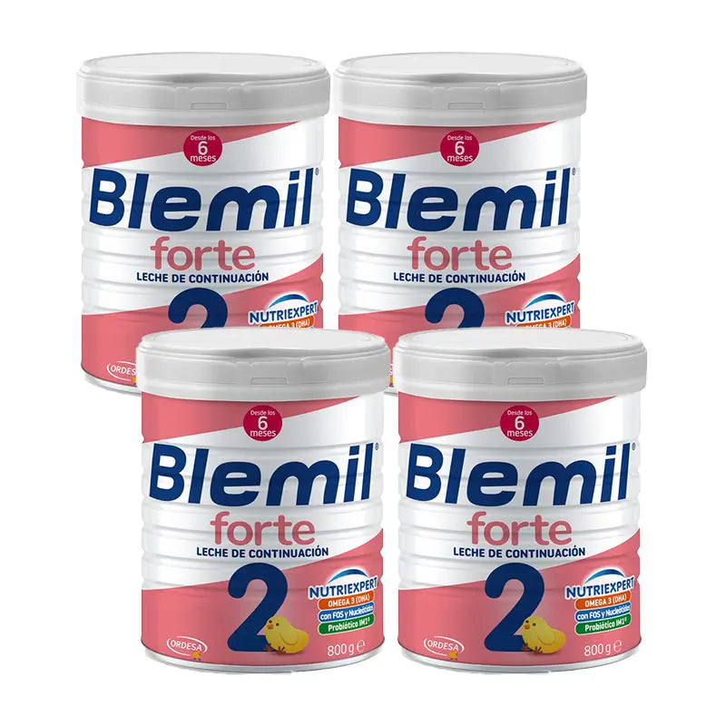 Pack Blemil Plus 2 Forte, 4x800 gr