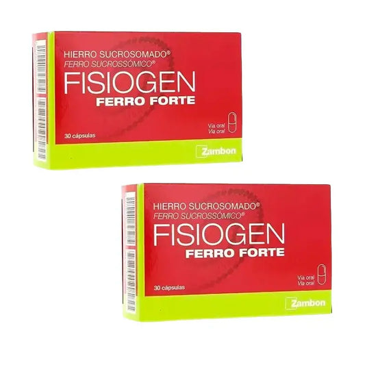 Pack Fisiogen Ferro Forte, 2x30 Cápsulas