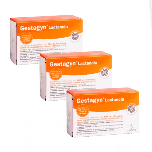 Pack Gestagyn Lactancia 3x30 Cápsulas