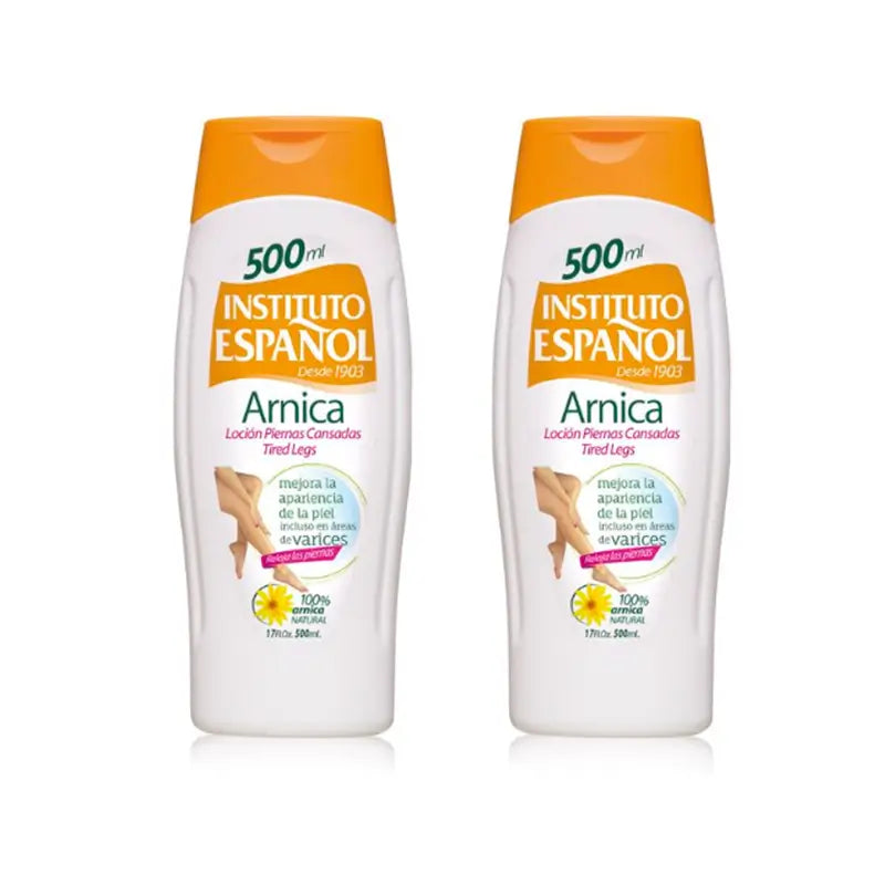 Pack Instituto Español Locion Arnica Piernas Cansadas , 2x500 ml