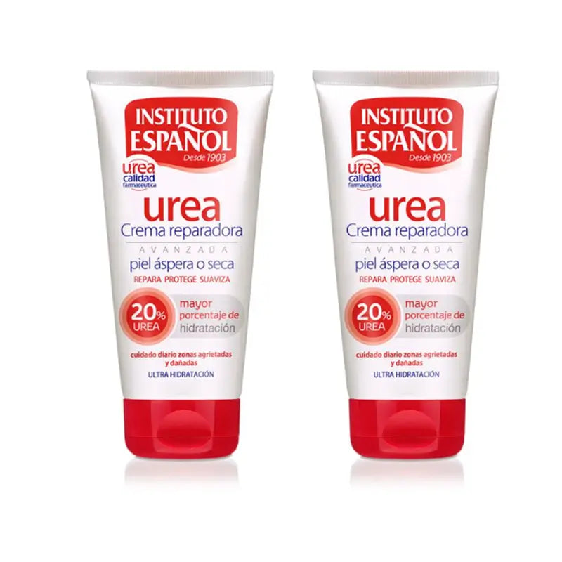 Pack Instituto Español Tubo Crema Urea Al 20% , 2x150 ml