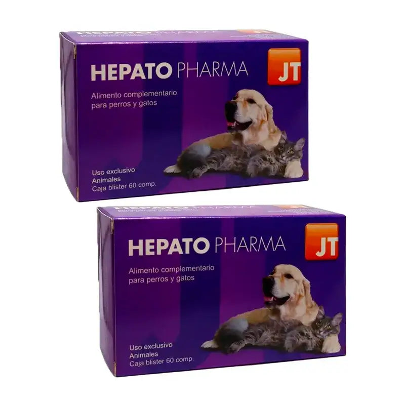 Pack JTPharma Hepato Pharma 2 x 60 comprimidos