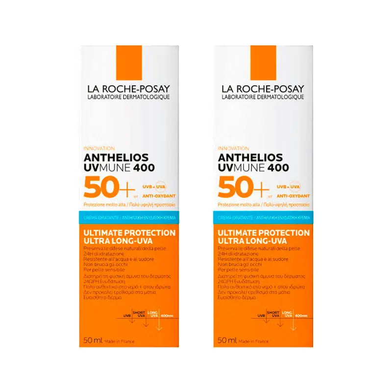 La Roche-Posay Anthelios UVMune 400 SPF50+ 2x50 ml