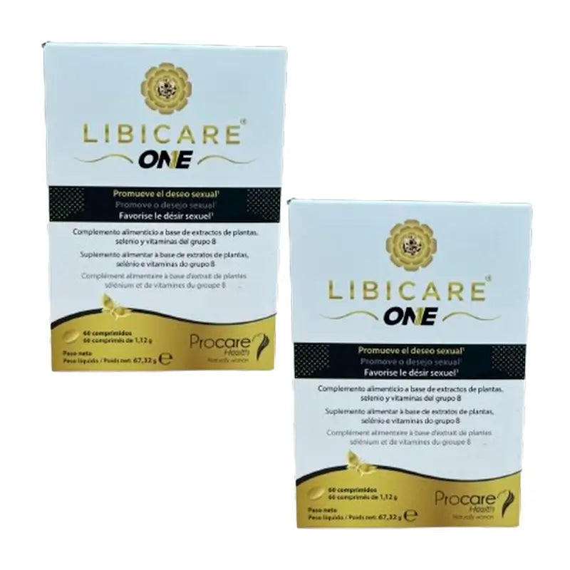 Pack Libicare One, 2x60 comprimidos