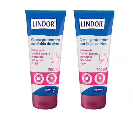 Pack Lindor Crema Protectora, 2x200ml