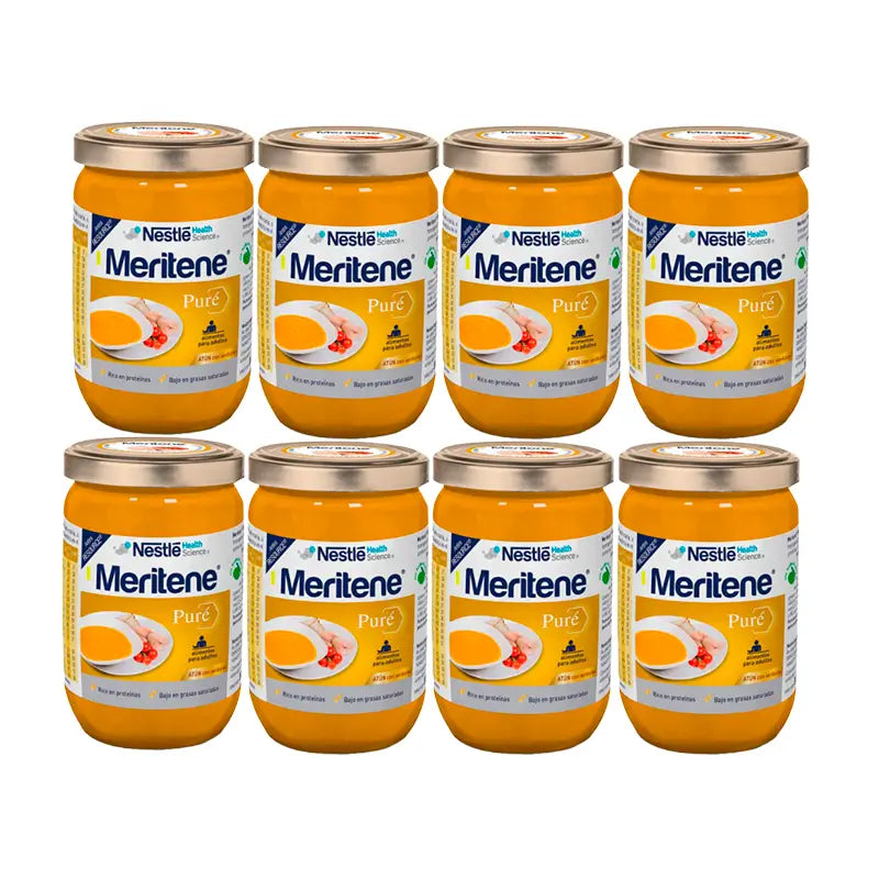 Pack Meritene Puré de Atún con Verduras 8x300 gr