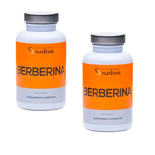 Pack Nutilab Berberina 500 Mg , 2x60 Cápsulas