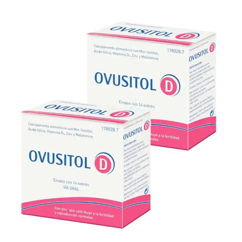 Pack Ovusitol D, 2x14 Sobres