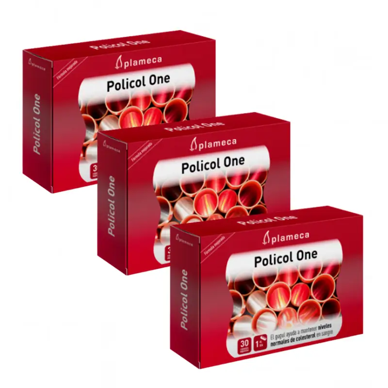 Pack Plameca Policol One, 3x30 Cápsulas