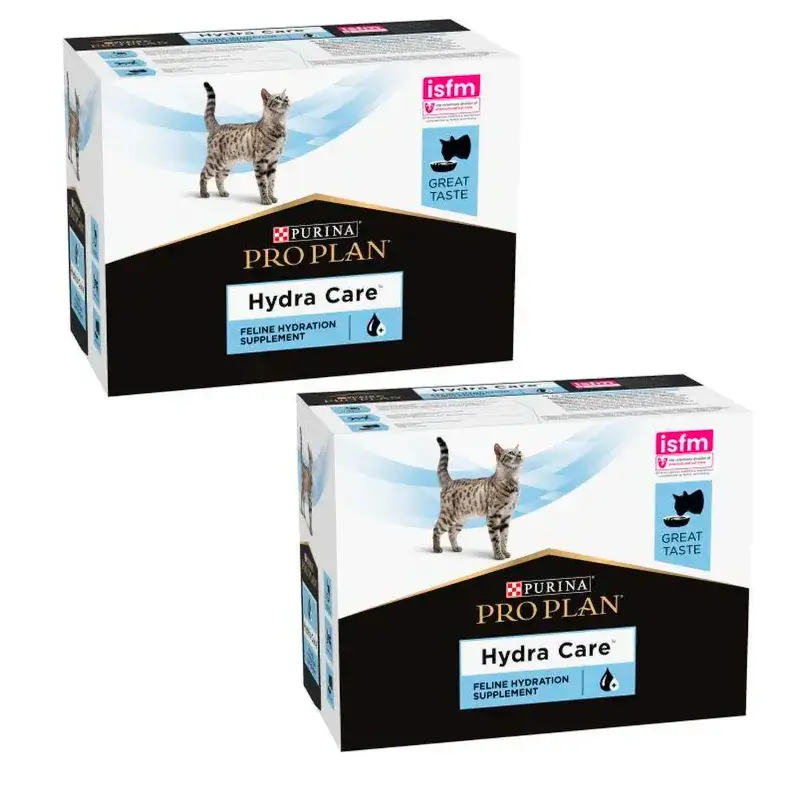 Pack Purina Pro Plan Vet Feline Hydracare 2 x 10X85Gr, comida húmeda para gatos