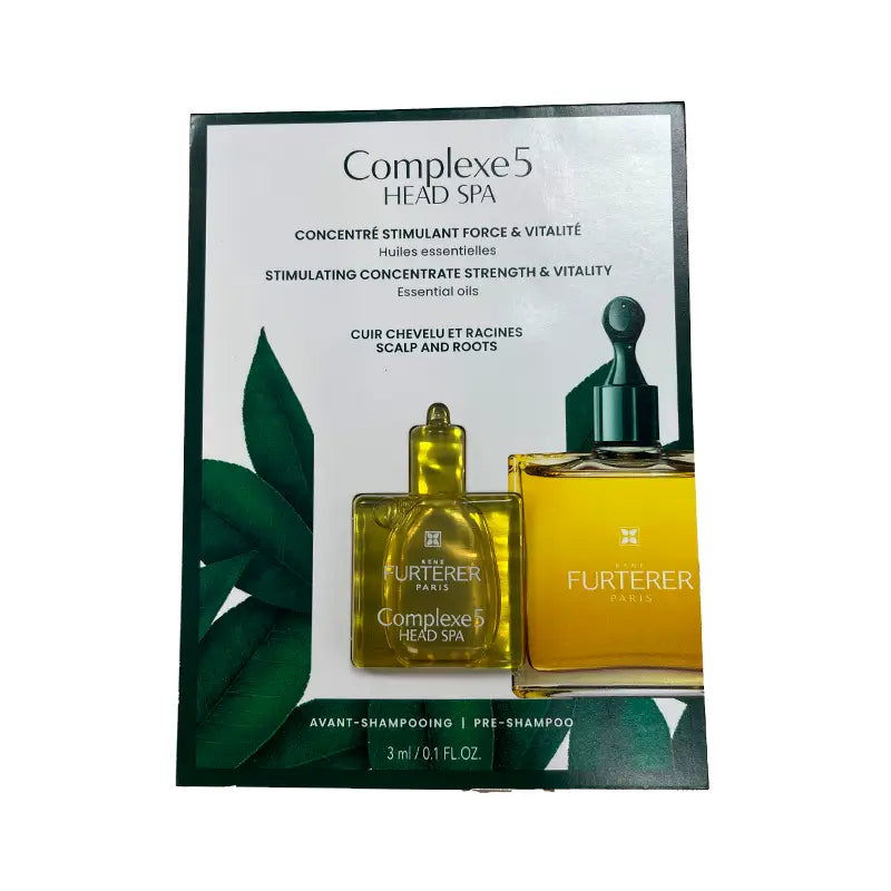 Pack Rene Furterer Triphasic Progresive Anticaída + Champú 50ml + Head SPA