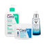 Pack rutina unisex Vichy Mineral 89 50ml +Cerave gel espumoso 473ml+Cerave crema hidratante 340gr