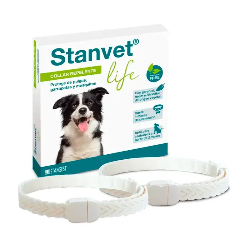 Pack Stangest Stanvet Life Collar Repelente Perro, 2 unidades