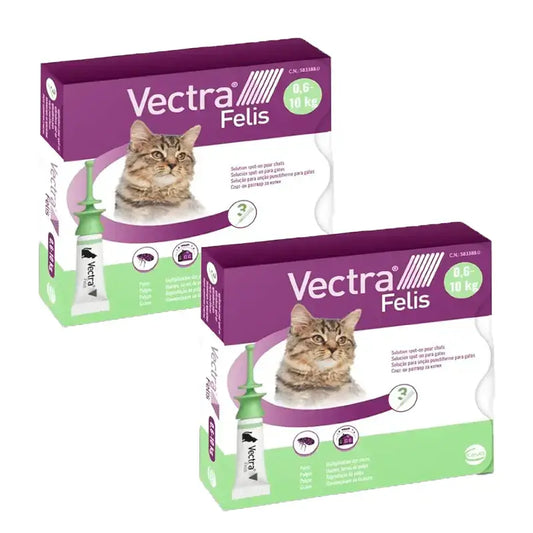 Pack Vectra Felis 2 x 3Pipetas