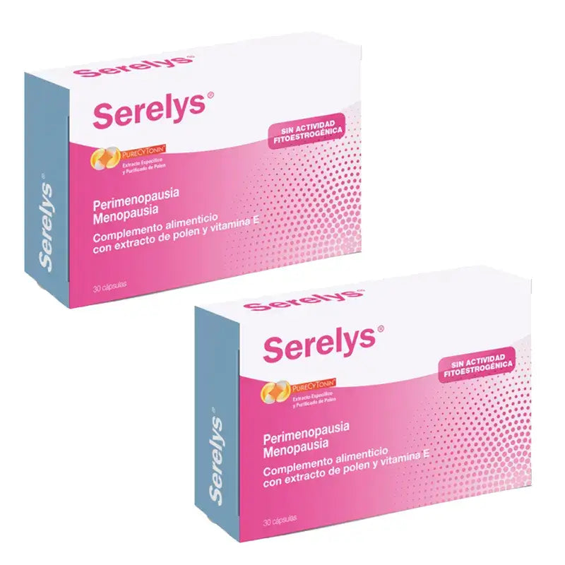 Packs Serelys Perimenopausia Menopausia 2x60 Cápsulas