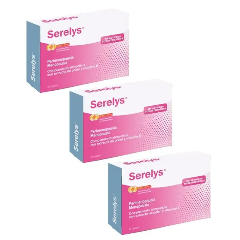 Packs Serelys Perimenopausia Menopausia 3x60 Cápsulas