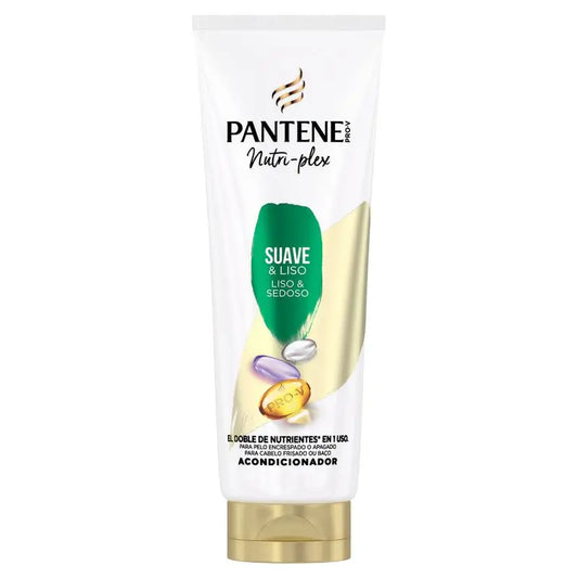 Pantene Nutri Plex Acondicionador Suave Y Liso  325Ml