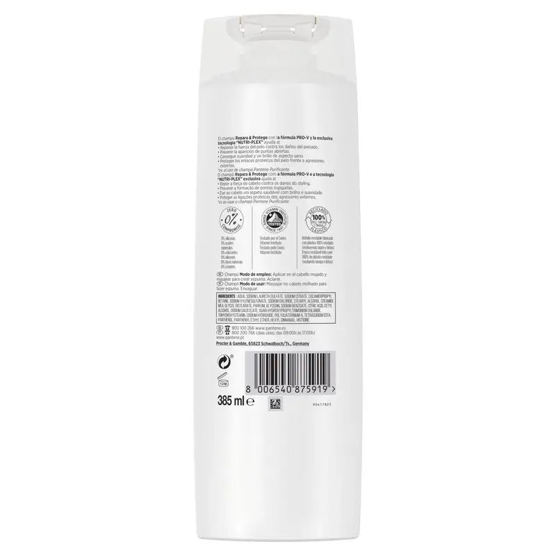 Pantene Nutri Plex Champú Repara Y Protege  385Ml