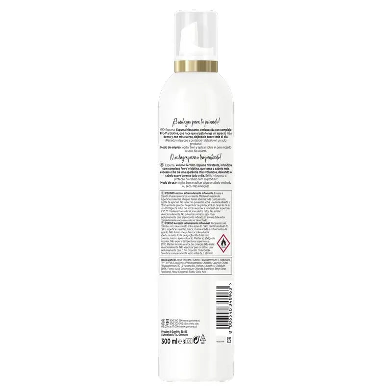 Pantene Pro-V Espuma Nutritiva Volumen Perfecto 300 Ml