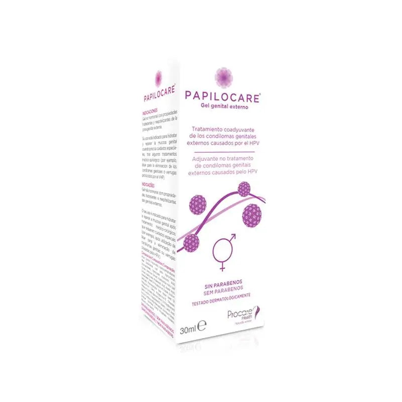 Papilocare Gel Genital Externo, 30 ml