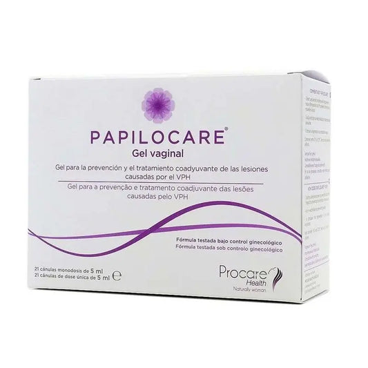 Papilocare  Gel Vaginal 21 Cánulas De 5 Ml