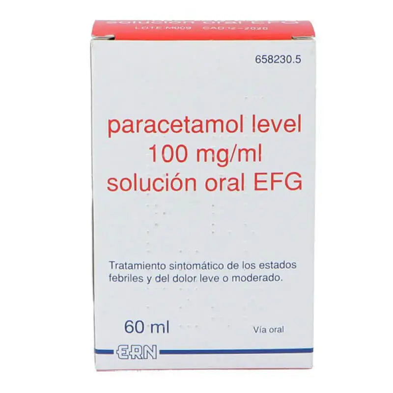 Paracetamol Level Efg 100 Mg/ ml Solución Oral 60 ml