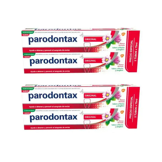 Parodontax Pasta Herbal Original Pack 4 x 75 ml