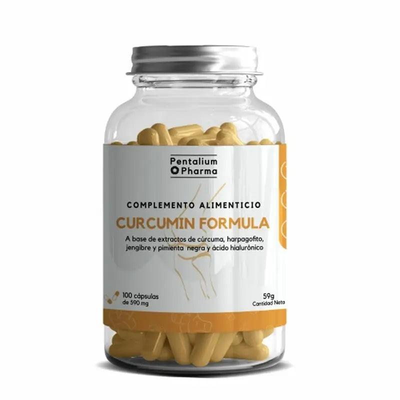 Pentalium Curcumin Formula, 100 Cápsulas