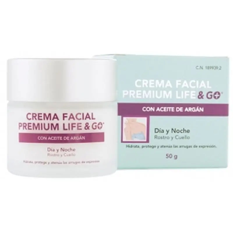 Pharma & Go Crema Premium Facial Dia-Noche 50Ml.