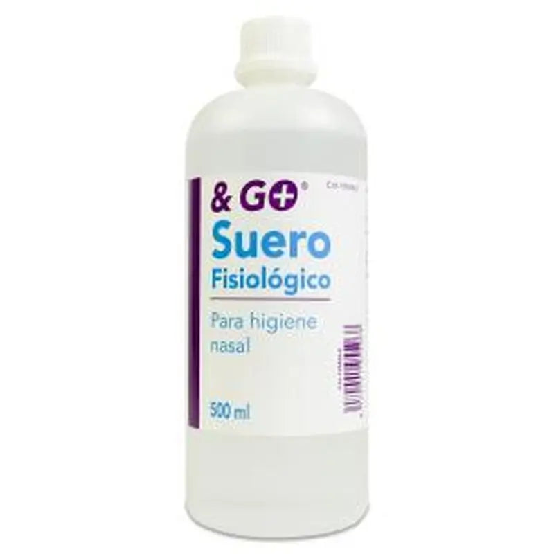 Pharma & Go Suero Fisiologico, 500 Ml