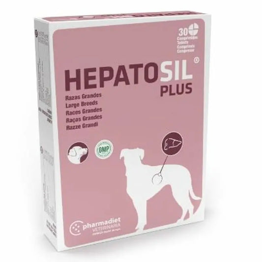 Hepatosil Plus Razas Grandes, 30 Comprimidos