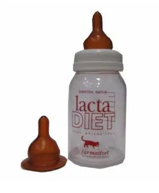 Lactadiet Biberón Gatos, 120 ml