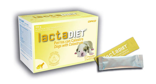 Lactadiet Calostro Perros, 40X7,5 gr (300 gr)