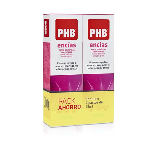 Phb Encias Pasta Dental Duplo 75Ml+75Ml