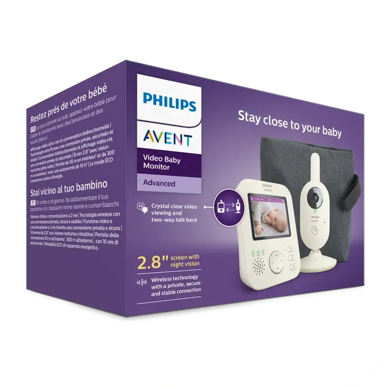 Philips Avent Vigilabebés Con Vídeo Digital