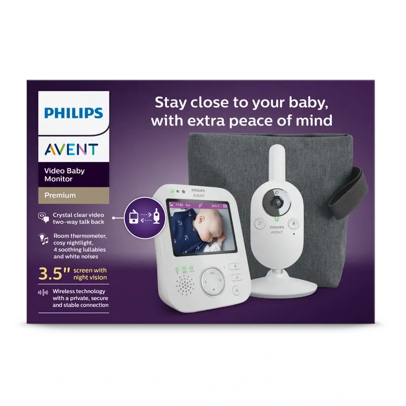 Philips Avent  Vigilabebés Premium Con Vídeo Digital Premium