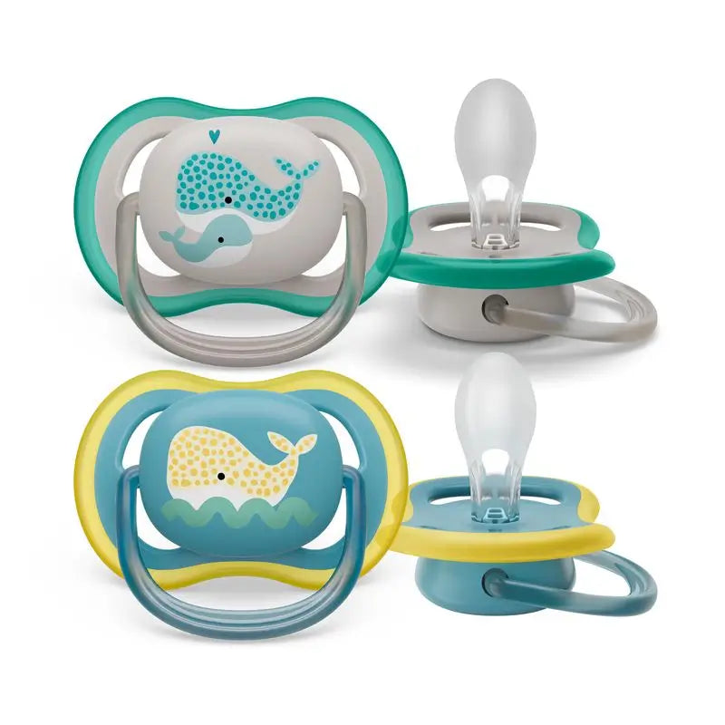 Avent Chupetes Ultra Air +18 Meses Neutral, 1 Unidad