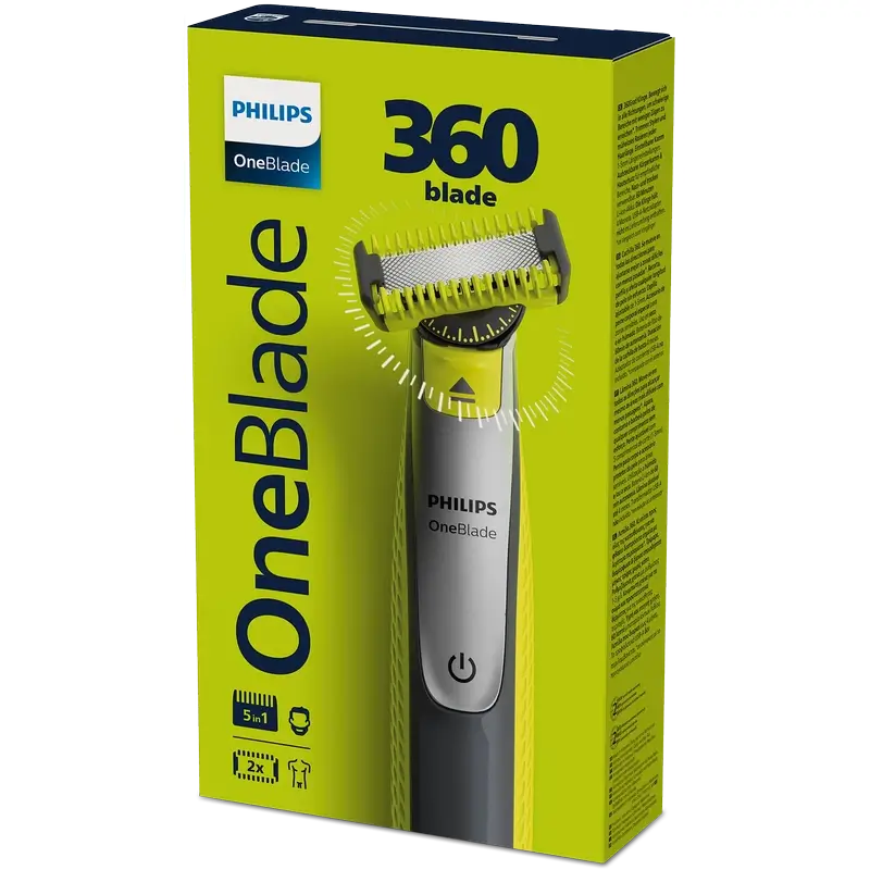 Philips Oneblade 360 Recortadora De Barba Y Cuerpo