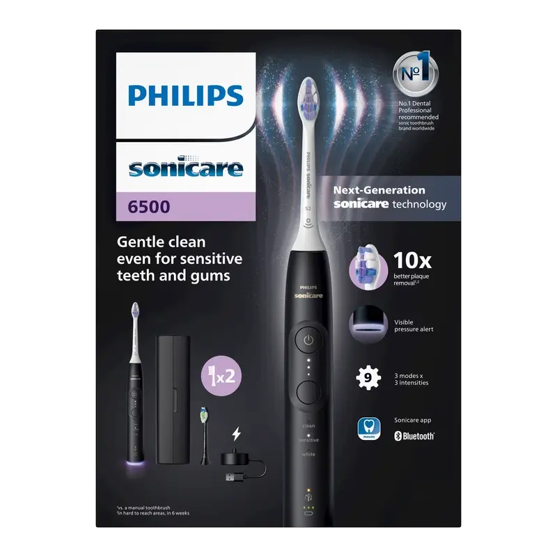 Philips Sonicare Cepillo Dental Eléctrico 6500