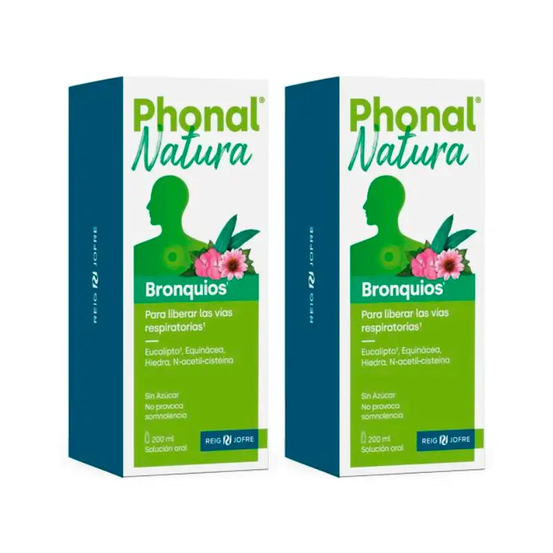 Phonal Natura Duplo Bronquios, 2 x 200 ml