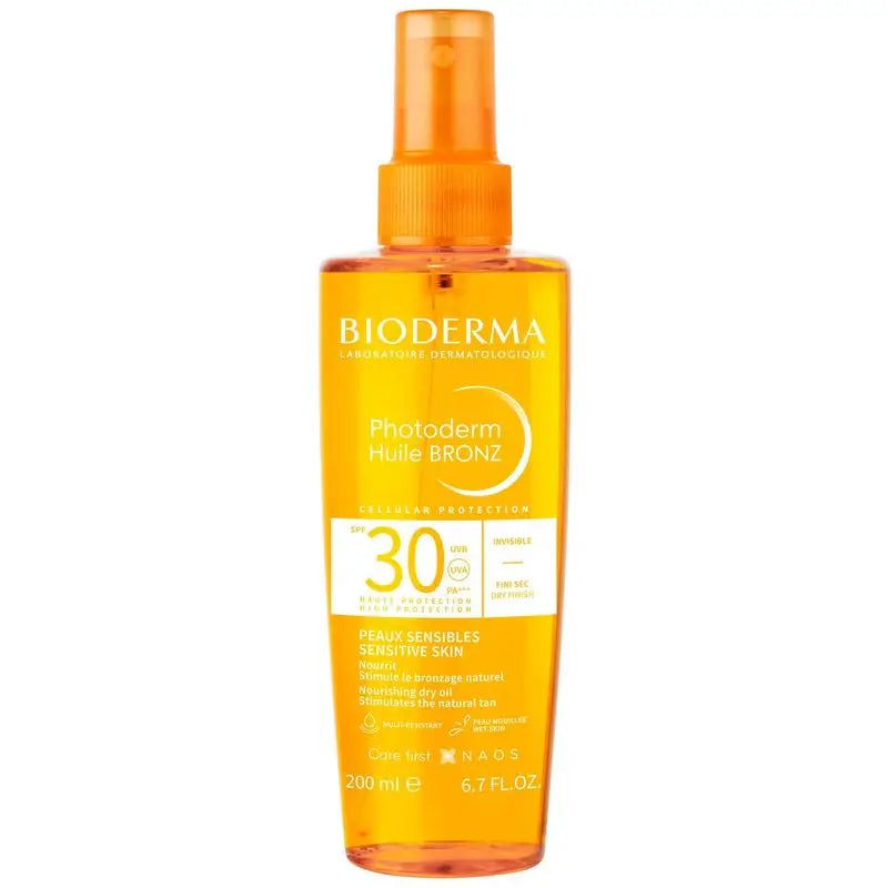 BIODERMA Photoderm Bronz Aceite Seco SPF 30+ 200 ml