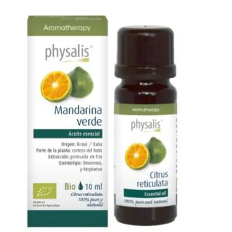 Physalis Esencia Mandarina Verde 10Ml. Bio