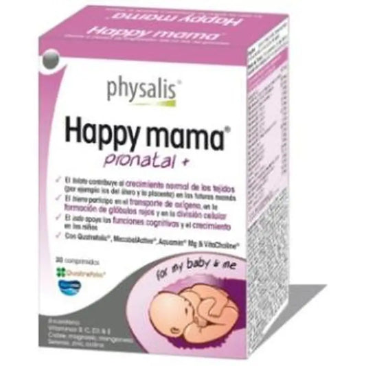 Physalis Happy Mama Pronatal+ 30 Comprimidos