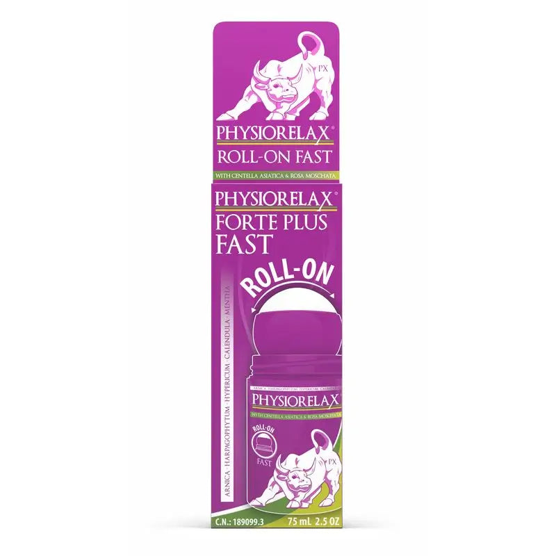 Physiorelax Forte Plus Roll-On, 75 ml.